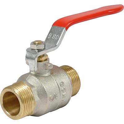 Vanne laiton nickelé - M 1/2" - Sferaco