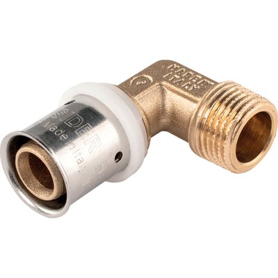 Raccord multicouche coudé - SIDER - Filetage mâle 3/4"